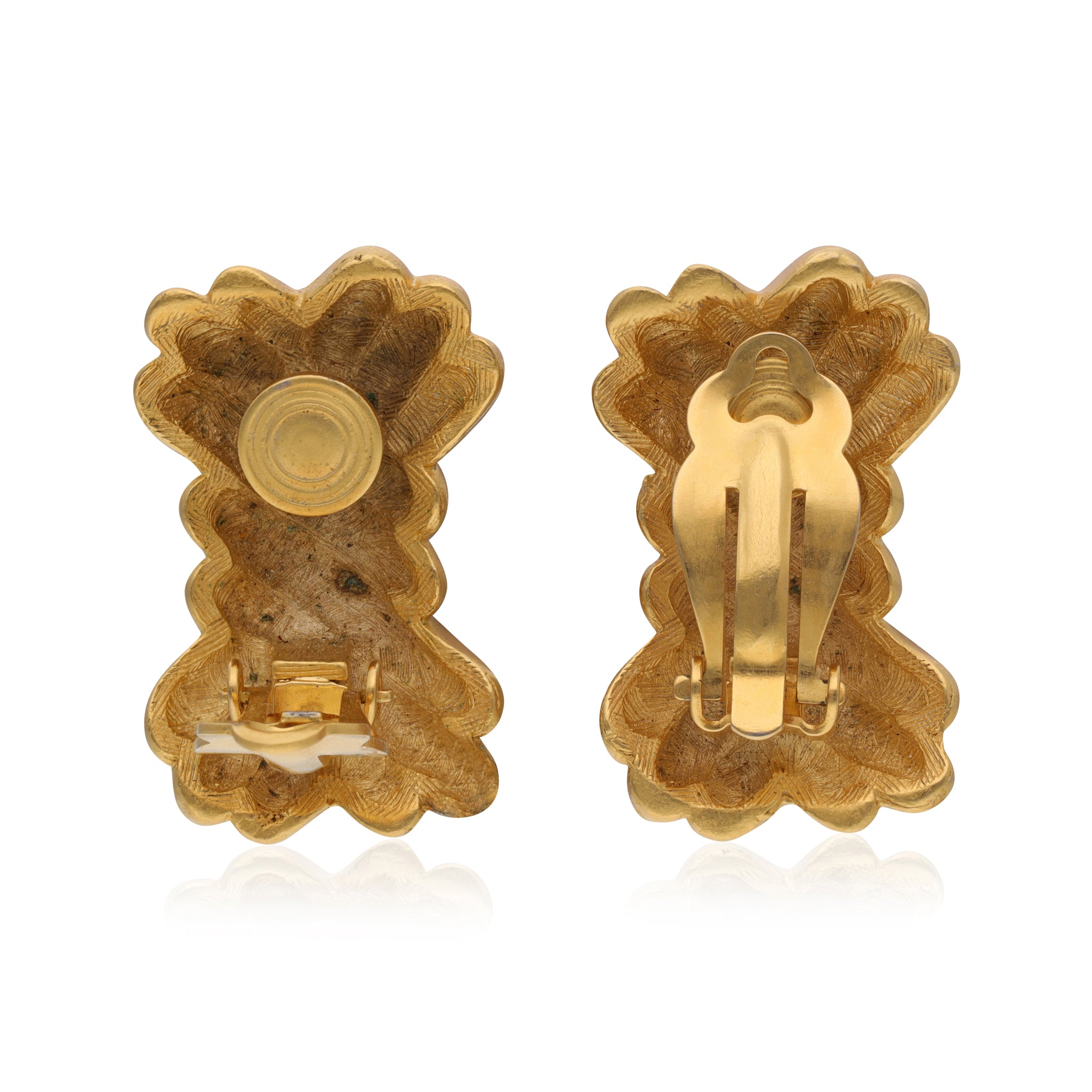 Vintage Rope X Ear Clips
