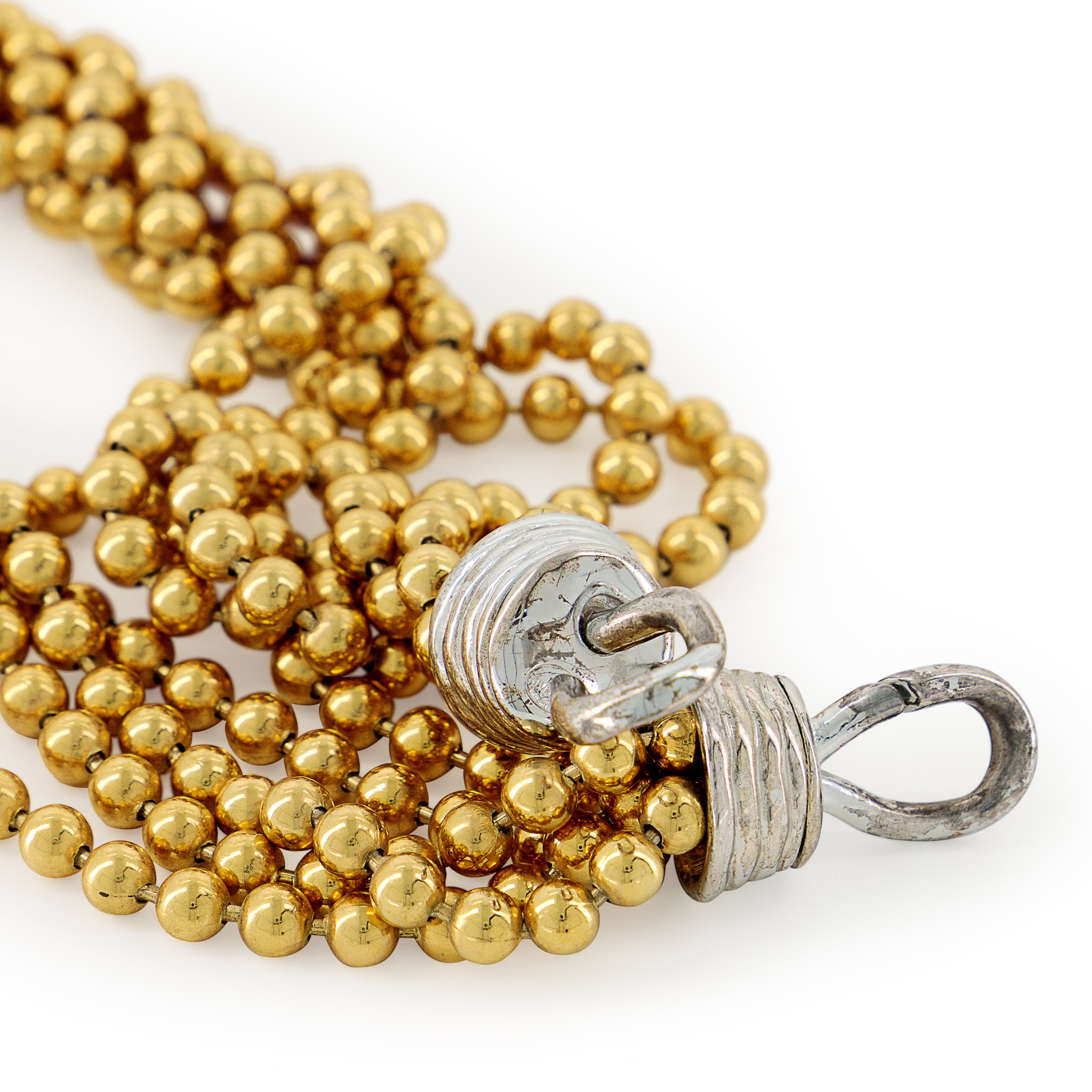 Vintage Givenchy costume torsade necklace closure