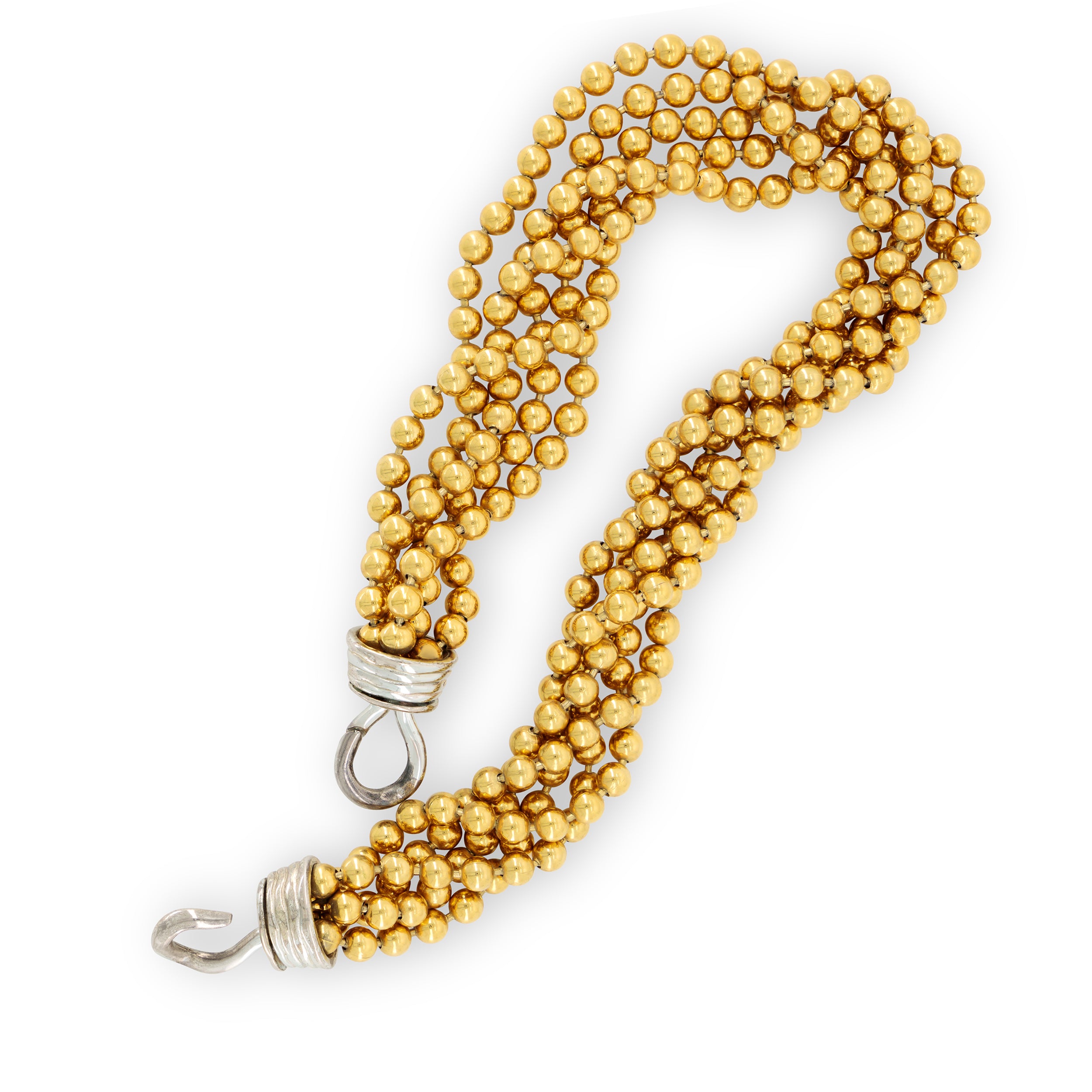 Givenchy costume torsade necklace open
