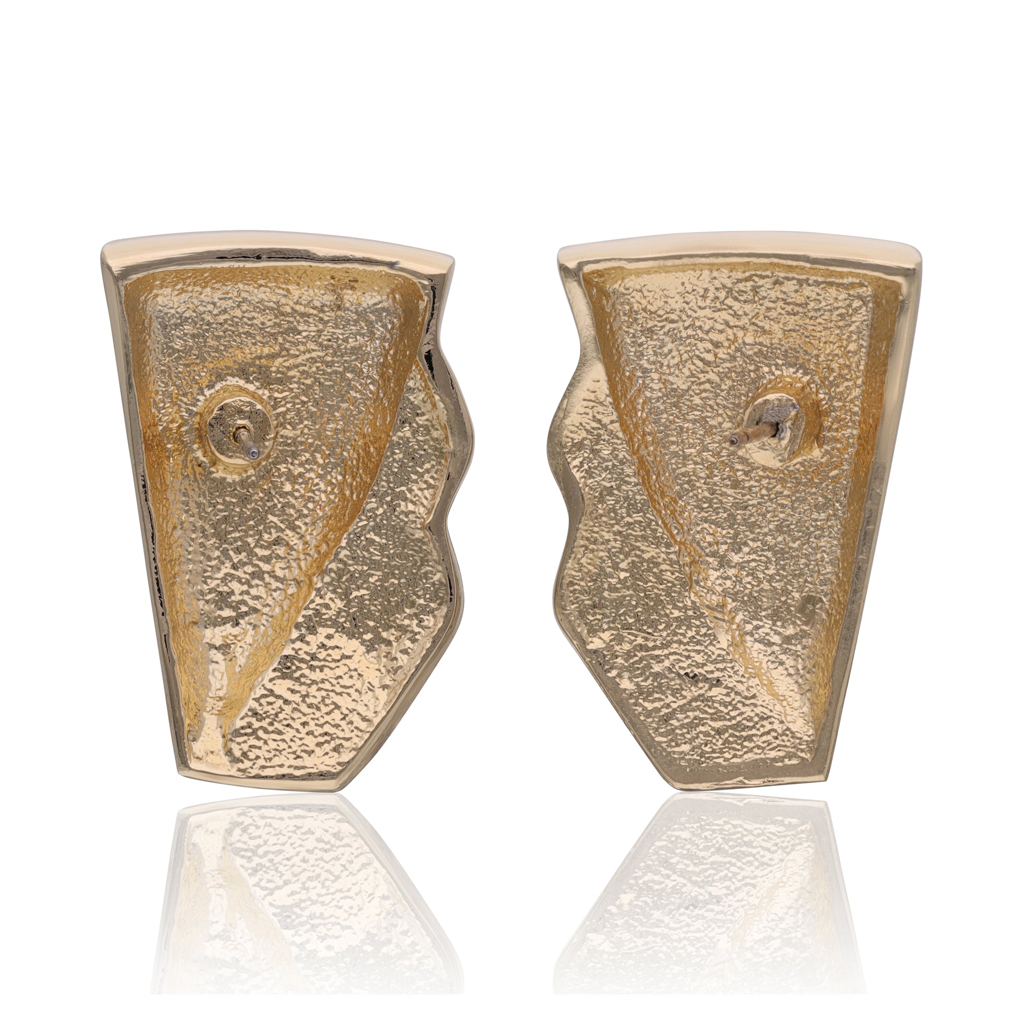 Vintage Geometric Rhinestone Pave' Earrings