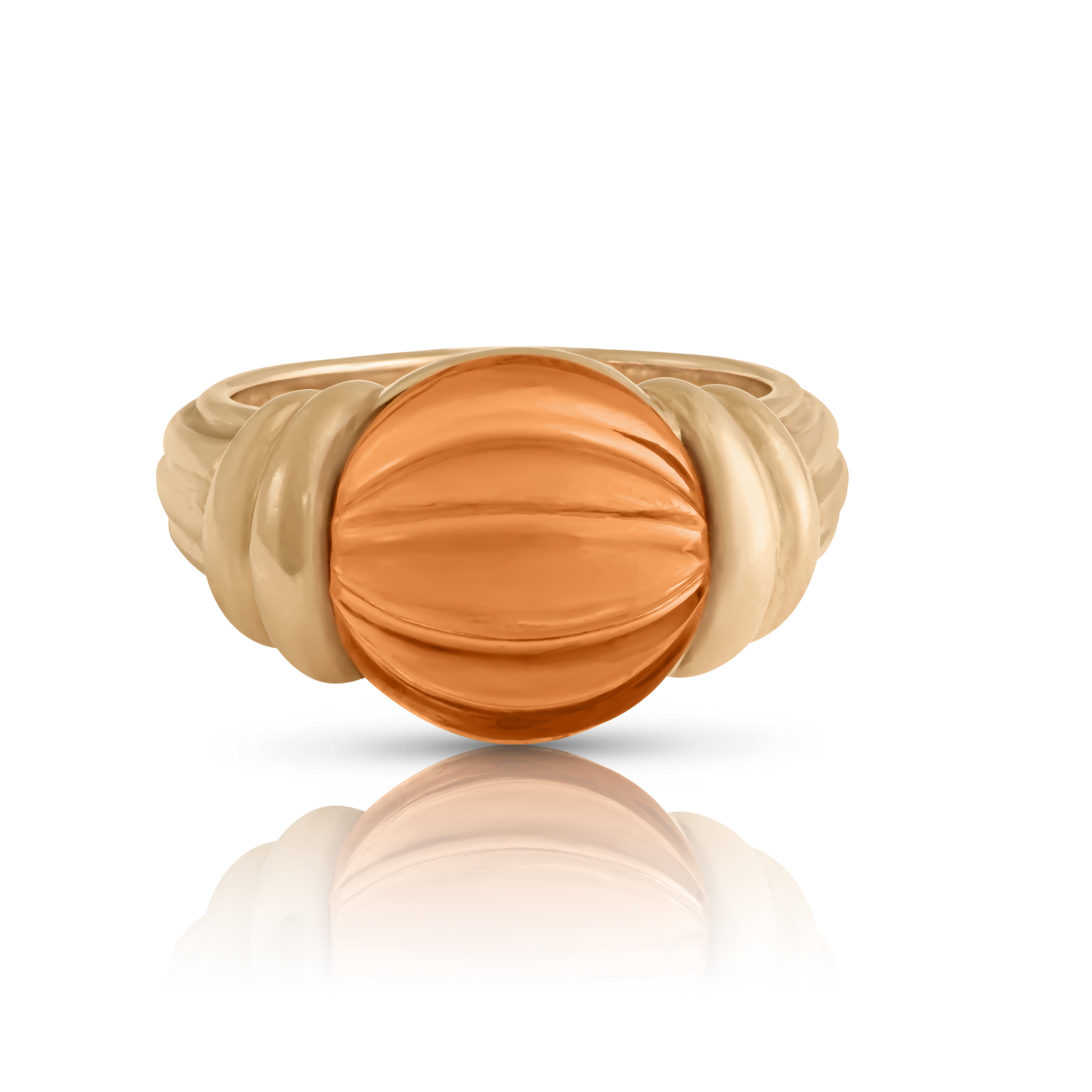 Boucheron Contemporary Carved Cirtine ring