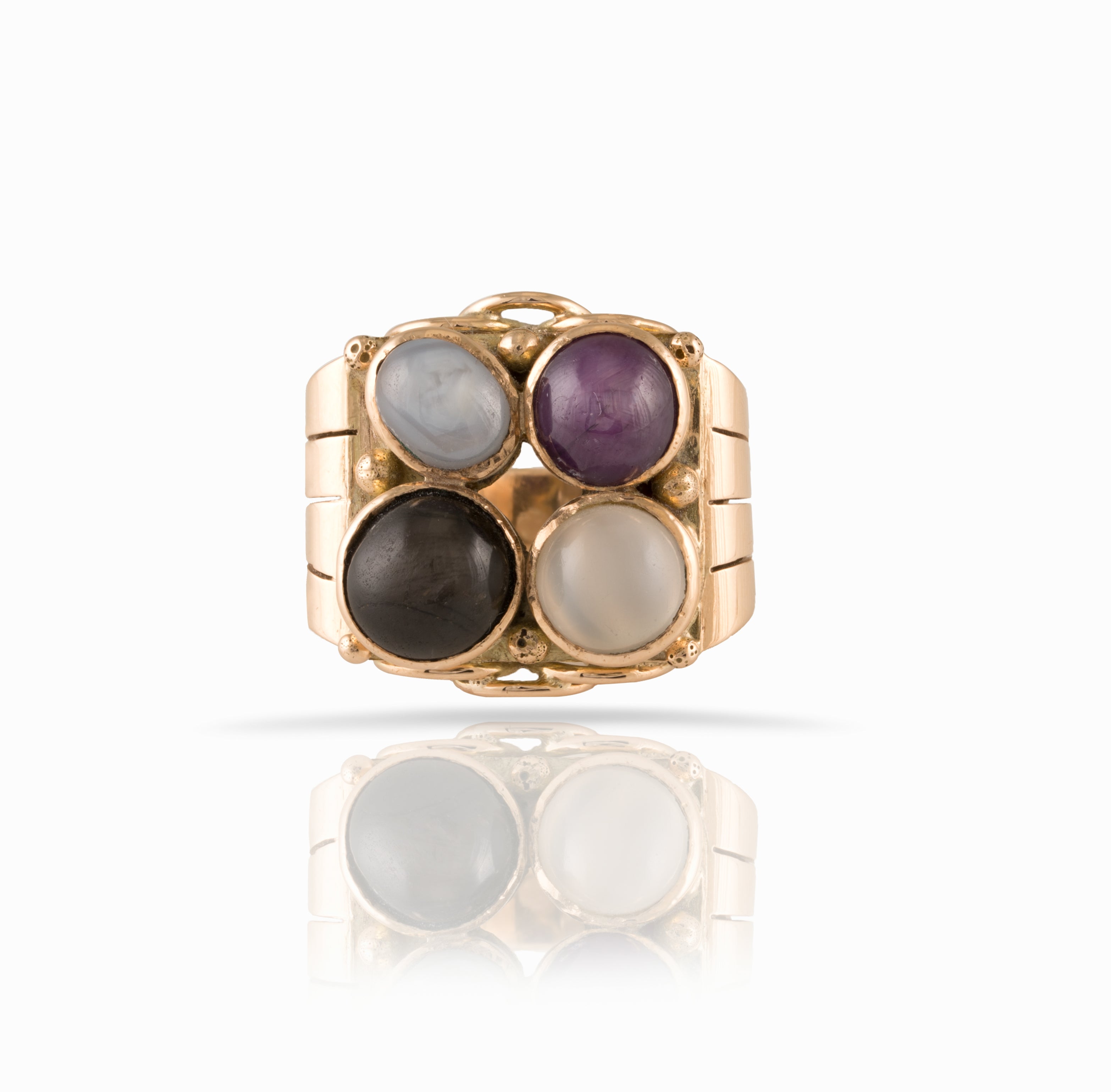 Multi-Phenomenal Gemstone Ring