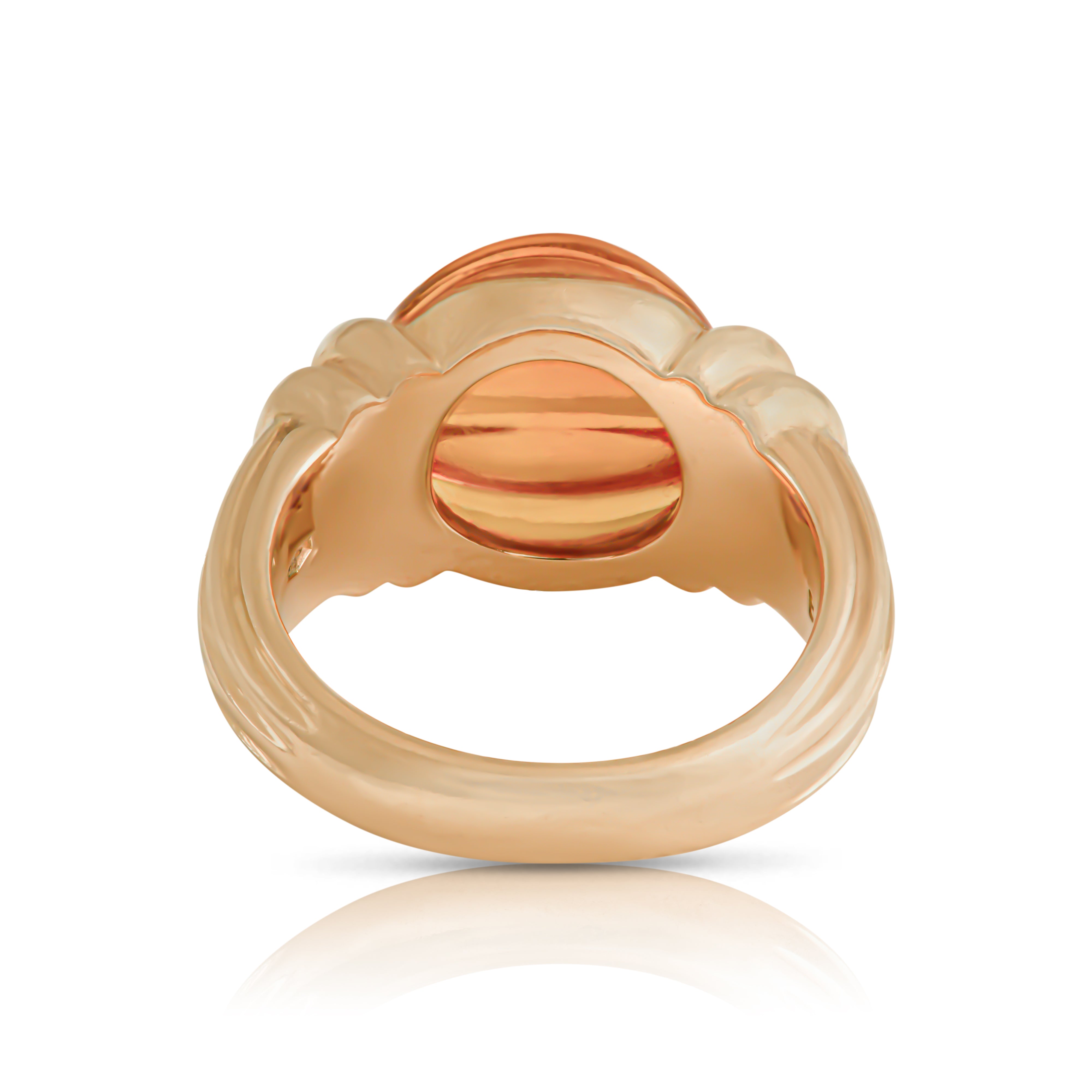 Boucheron Contemporary Carved Cirtine ring