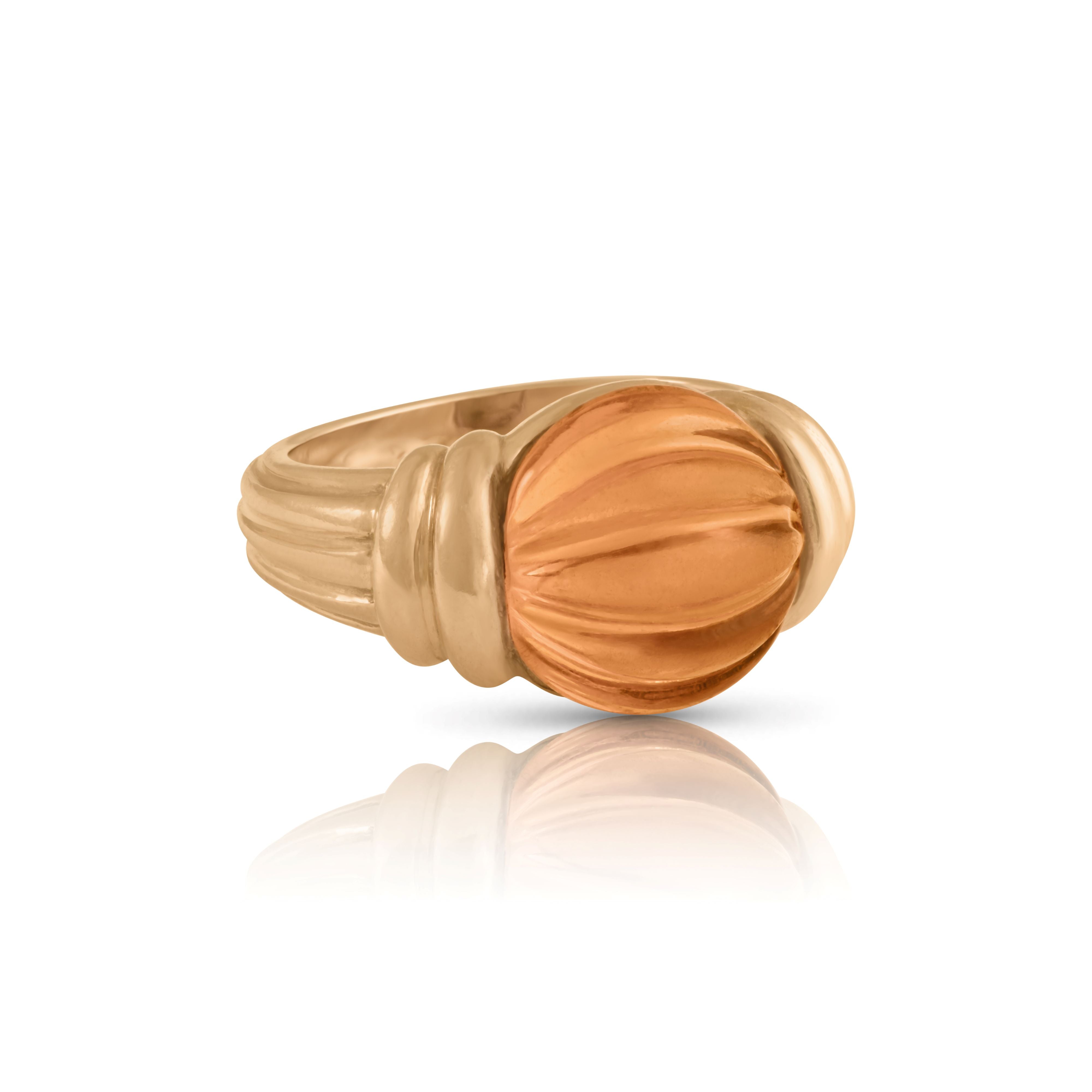 Boucheron Contemporary Carved Cirtine ring