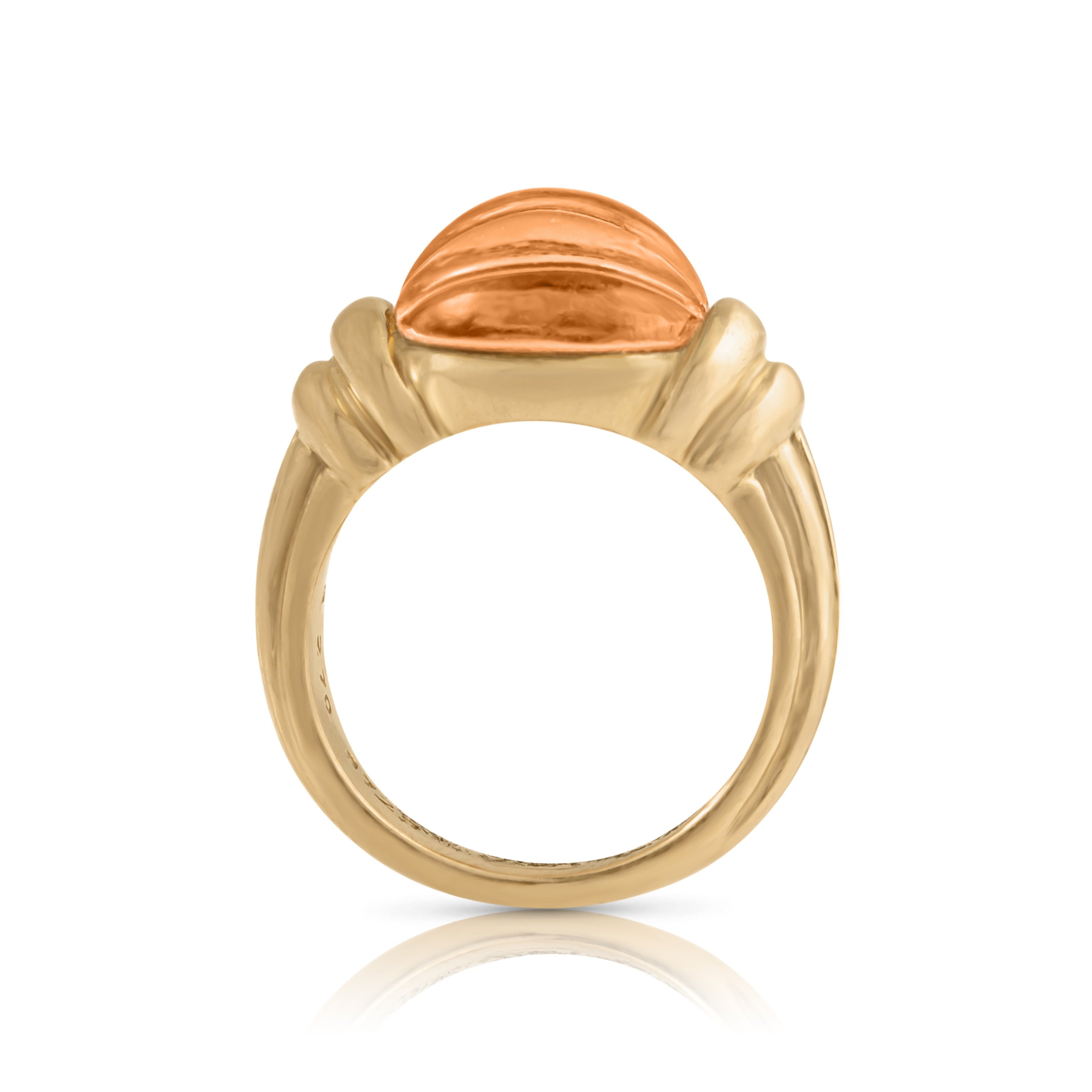 Bague Cirtine Sculptée Contemporaine Boucheron